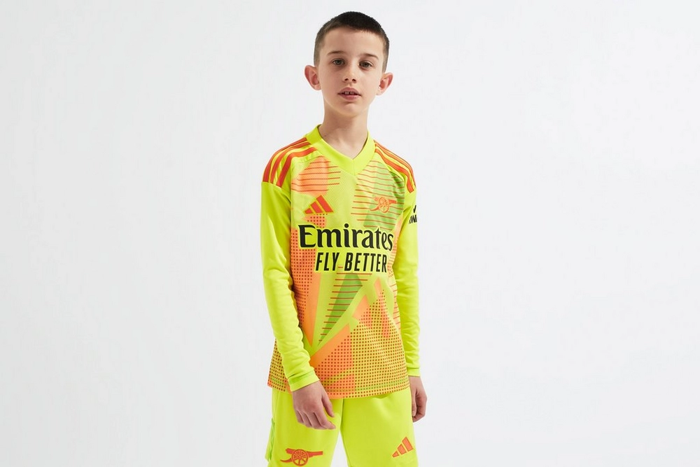 arsenal adidas kinder 2425 gelbes torwart-langarmtrikot mit individuellem aufdruck Kategorien für Arsenal-Unterstützer