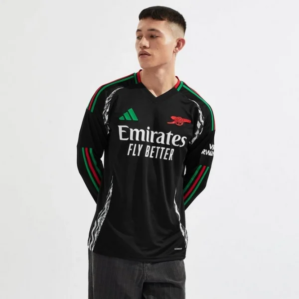 arsenal herren adidas 2425 langärmliges auswärtstrikot mit individuellem aufdruck Kategorien für Arsenal-Unterstützer