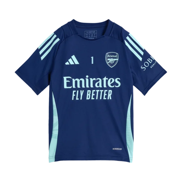 Arsenal Store - arsenal adidas kinder 2425 trainingsshirt – manuela zinsberger Kategorien für jeden Arsenal-Fan Offizielle Arsenal Fußballshirts