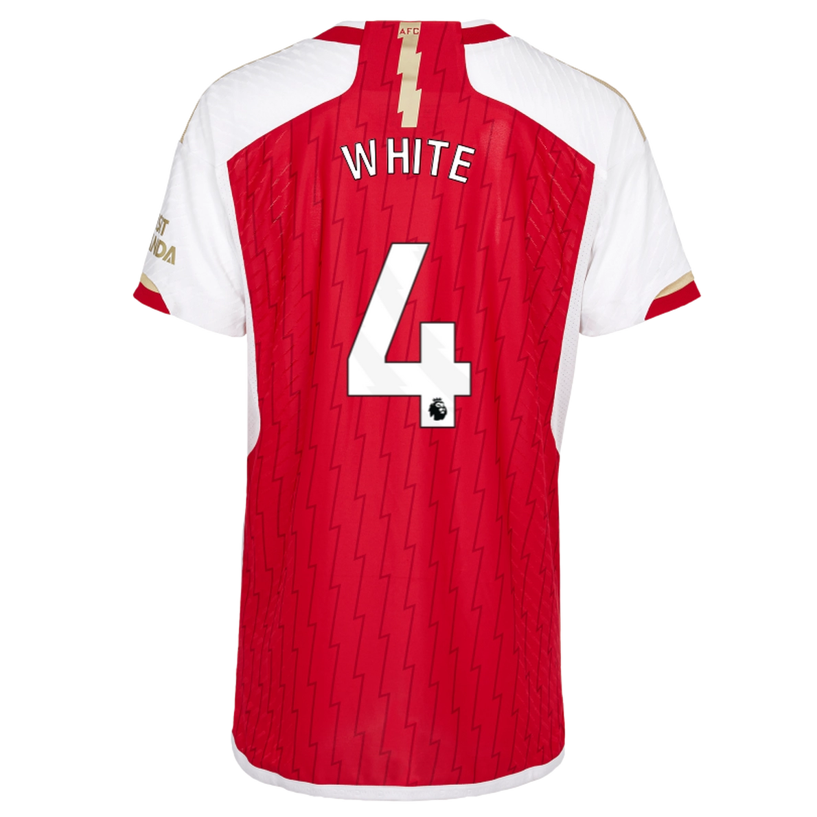 arsenal damen 2324 authentisches heimtrikot für herren – ben white Kategorien für jeden Arsenal-Fan
