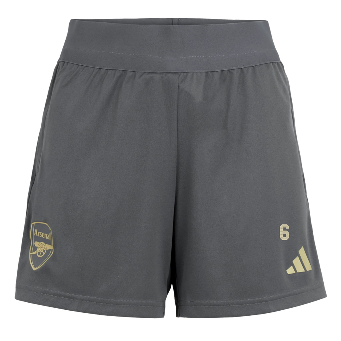 arsenal damen 2324 graue trainingsshorts – gabriel magalhaes Kategorien für jeden Arsenal-Fan