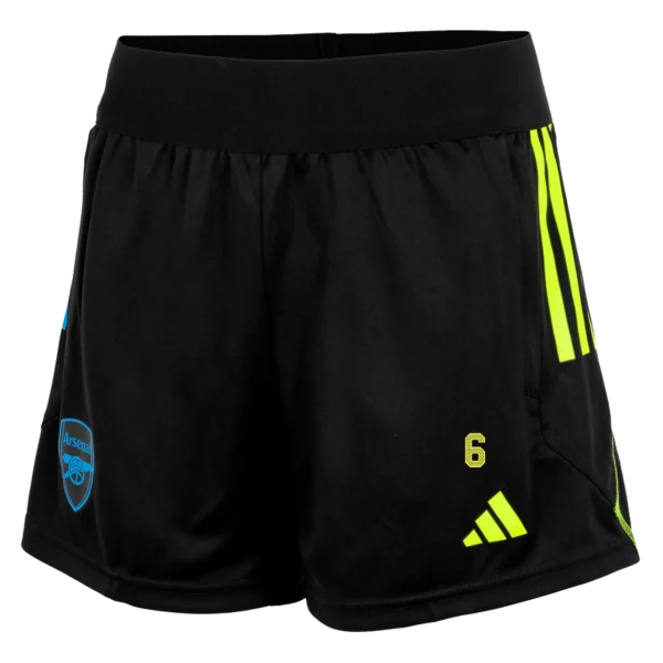 arsenal damen 2324 schwarze trainingsshorts – gabriel magalhaes Kategorien für jeden Arsenal-Fan