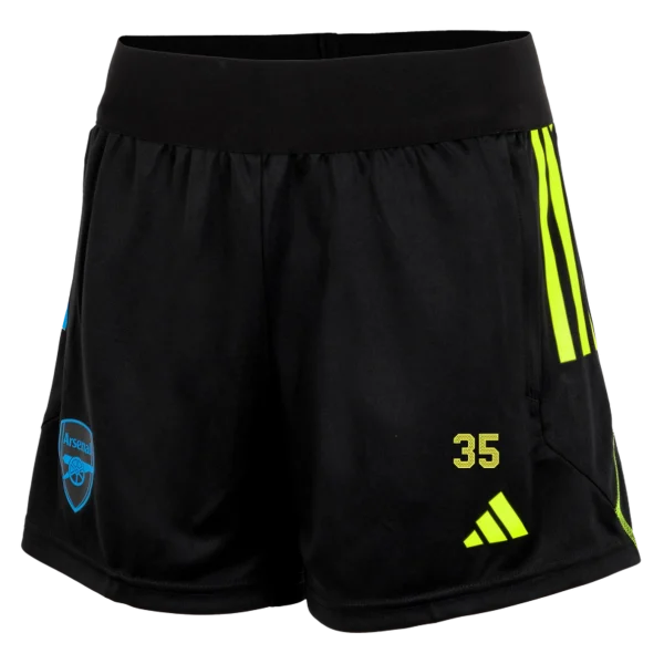 arsenal damen 2324 schwarze trainingsshorts – oleksandr zinchenko Kategorien für jeden Arsenal-Fan