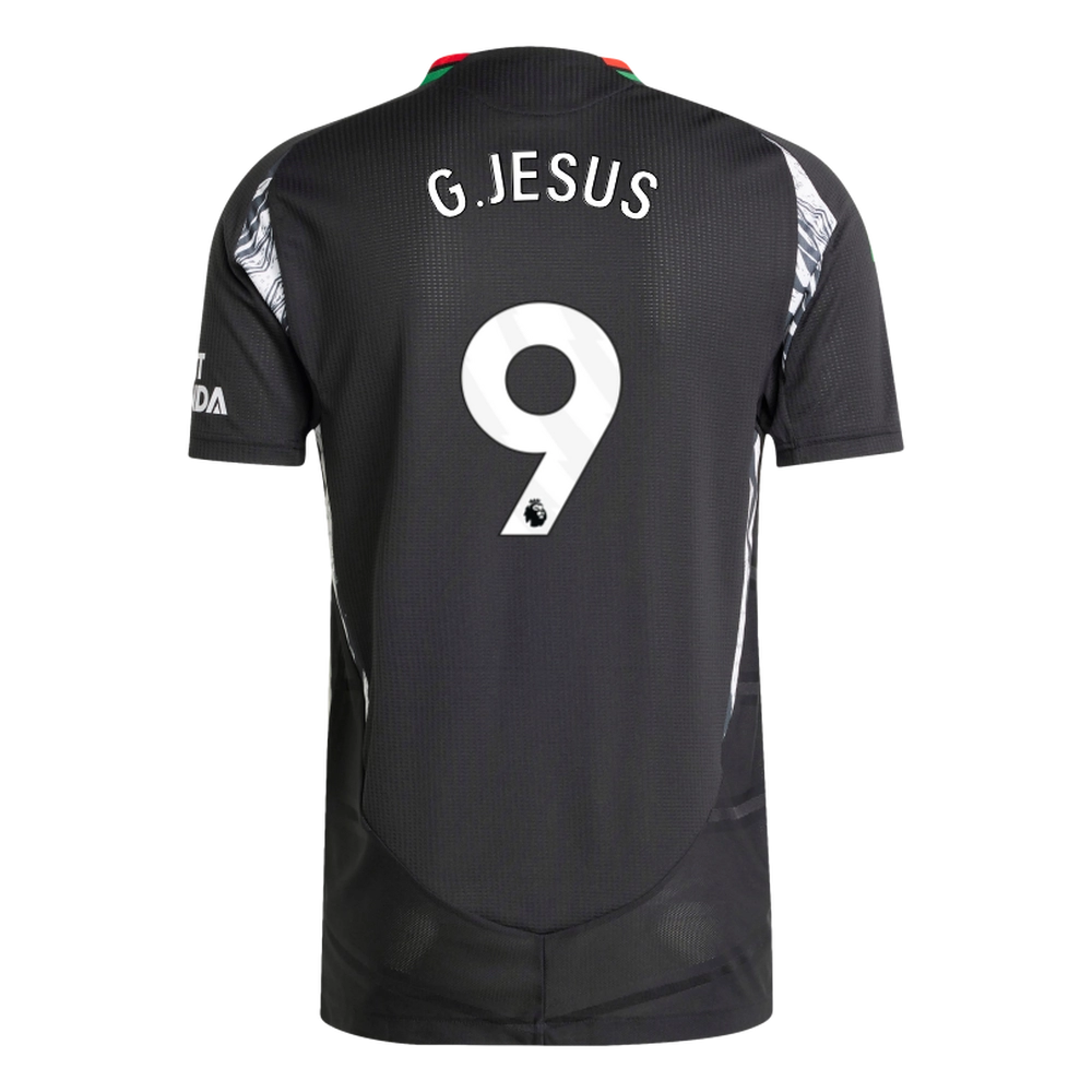 Arsenal Store - arsenal damen adidas 2425 authentic auswärtstrikot – gabriel jesus Kategorien für jeden Arsenal-Fan Offizielle Arsenal Fußballshirts