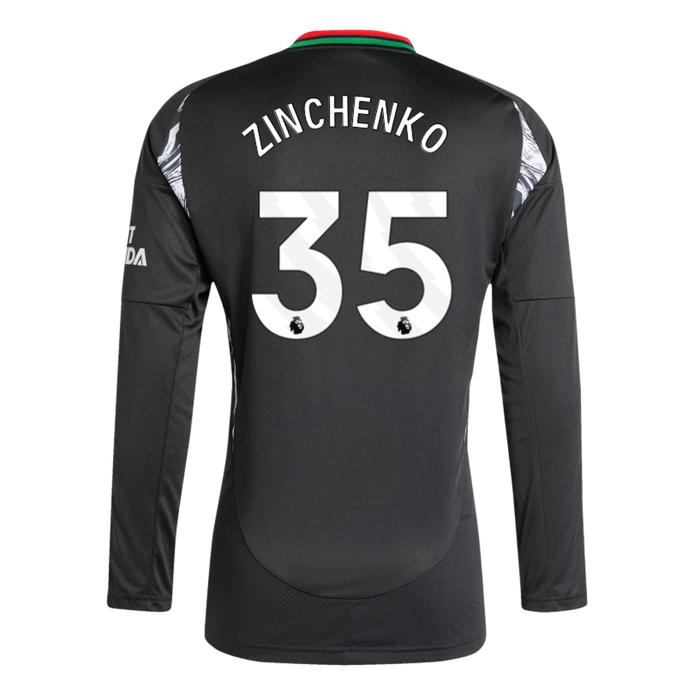 Arsenal Store - arsenal damen adidas 2425 langarm-auswärtstrikot – oleksandr zinchenko Kategorien für jeden Arsenal-Fan Offizielle Arsenal Fußballshirts