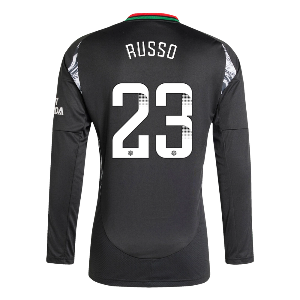 Arsenal Store - arsenal damen adidas 2425 langärmliges auswärtstrikot – alessia russo Kategorien für jeden Arsenal-Fan Offizielle Arsenal Fußballshirts