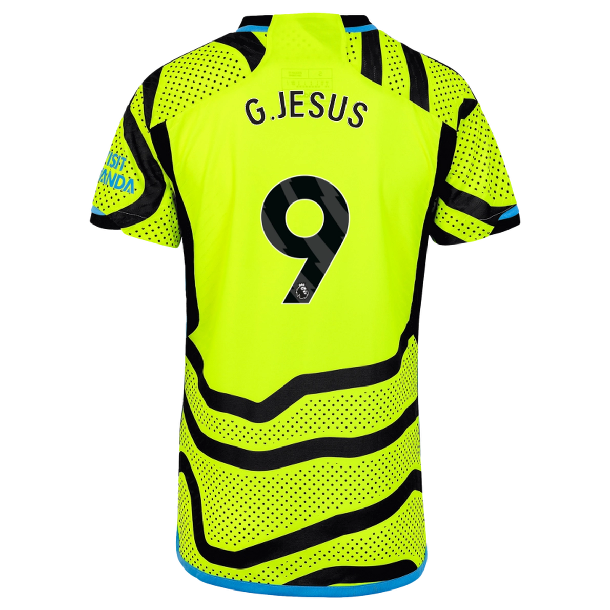 Arsenal Store - arsenal herren 2324 authentisches auswärtstrikot – gabriel jesus Kategorien für jeden Arsenal-Fan Offizielle Arsenal Fußballshirts