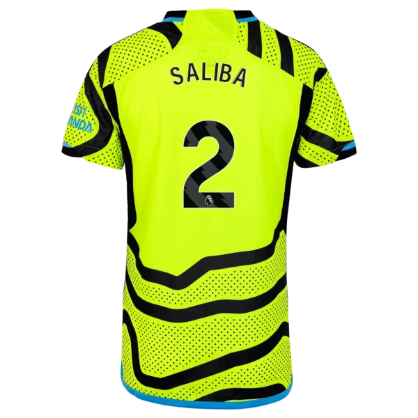 Arsenal Store - arsenal herren 2324 authentisches auswärtstrikot – william saliba Kategorien für jeden Arsenal-Fan Offizielle Arsenal Fußballshirts