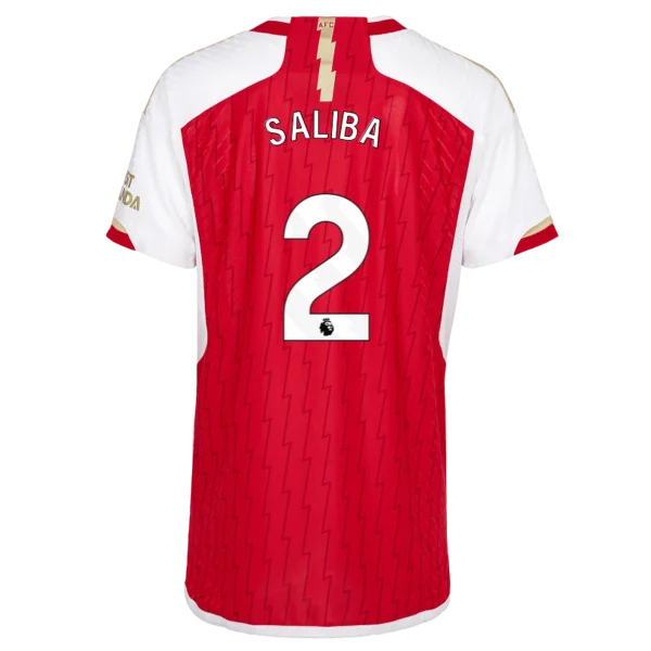 Arsenal Store - arsenal herren 2324 authentisches heimtrikot – william saliba Kategorien für jeden Arsenal-Fan Offizielle Arsenal Fußballshirts