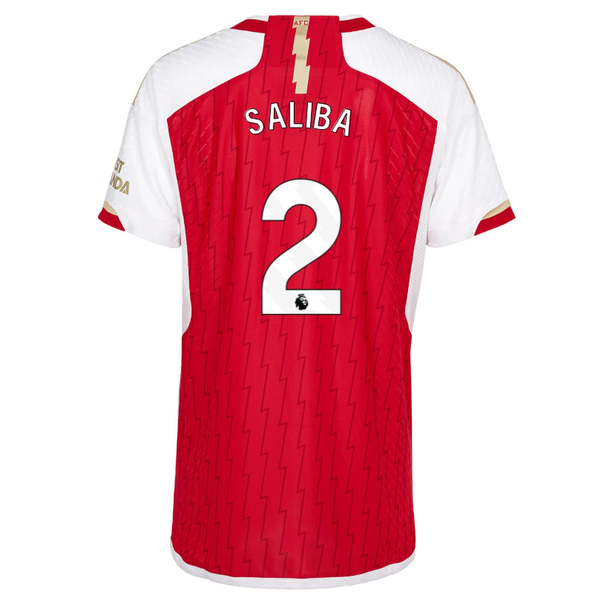 Arsenal Store - arsenal herren 2324 authentisches heimtrikot – william saliba Kategorien für jeden Arsenal-Fan Offizielle Arsenal Fußballshirts