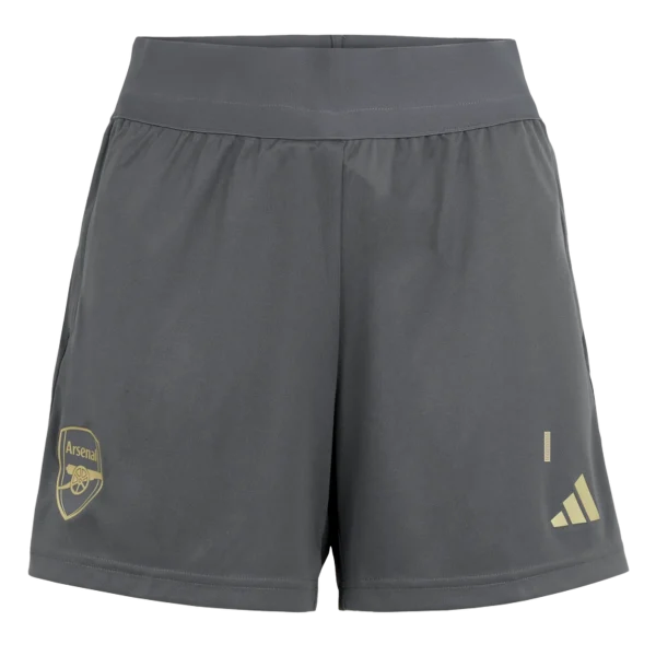 Arsenal Store - arsenal herren 2324 graue trainingsshorts – manuela zinsberger Kategorien für jeden Arsenal-Fan Offizielle Arsenal Fußballshirts