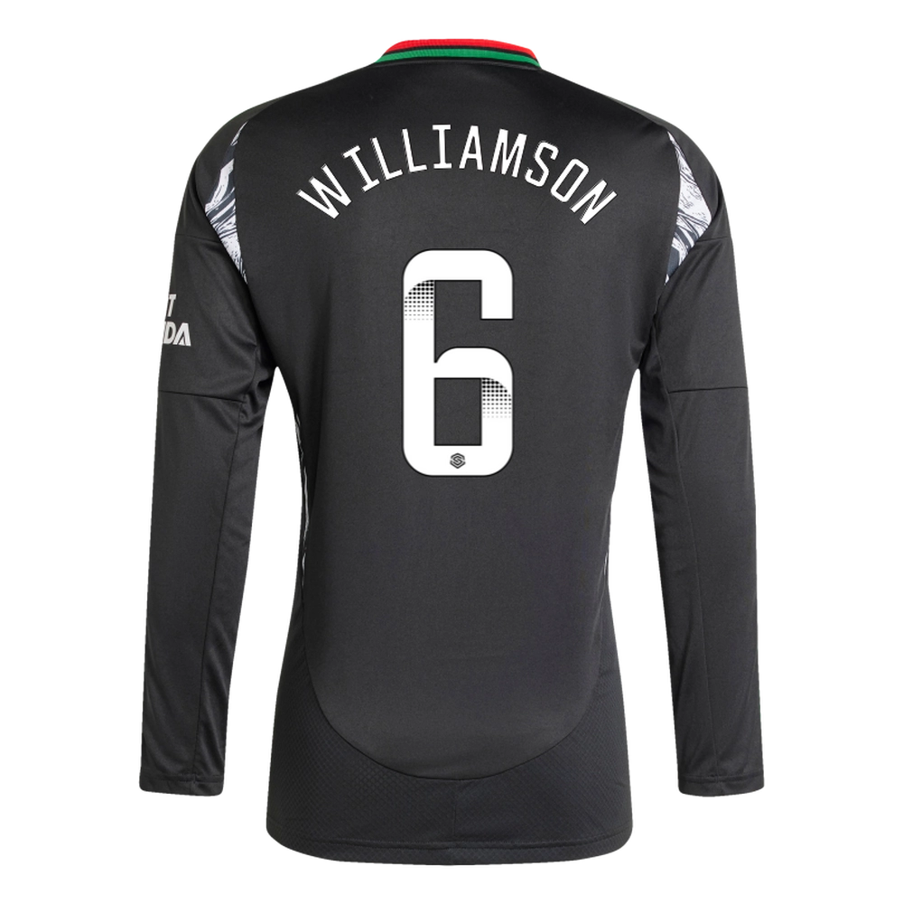 Arsenal Store - arsenal herren adidas 2425 langarm-auswärtstrikot – leah williamson Kategorien für jeden Arsenal-Fan Offizielle Arsenal Fußballshirts