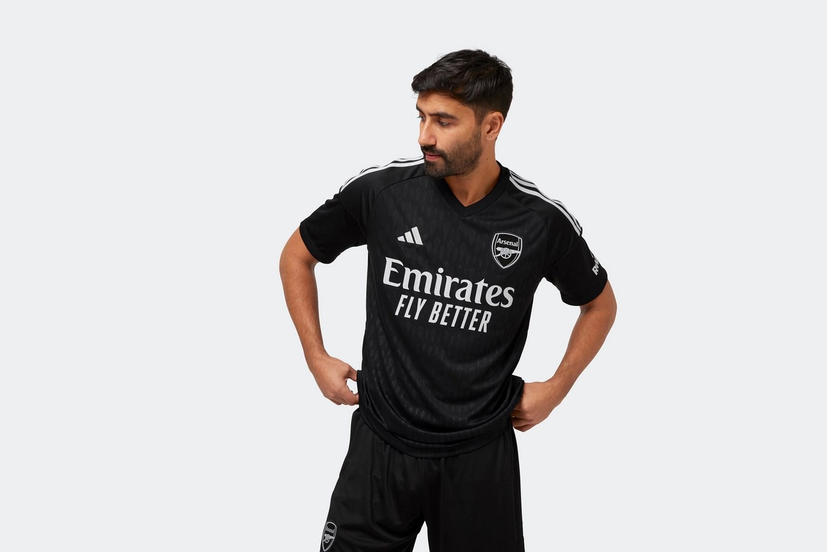 arsenal 2324 schwarzes torwarttrikot für herren Kategorien für Arsenal-Unterstützer