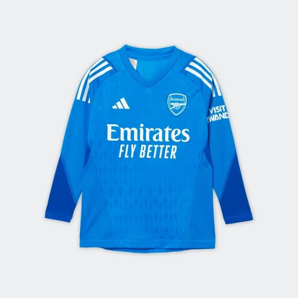 arsenal junior 2324 blaues torwart-langarmtrikot Kategorien für Arsenal-Unterstützer