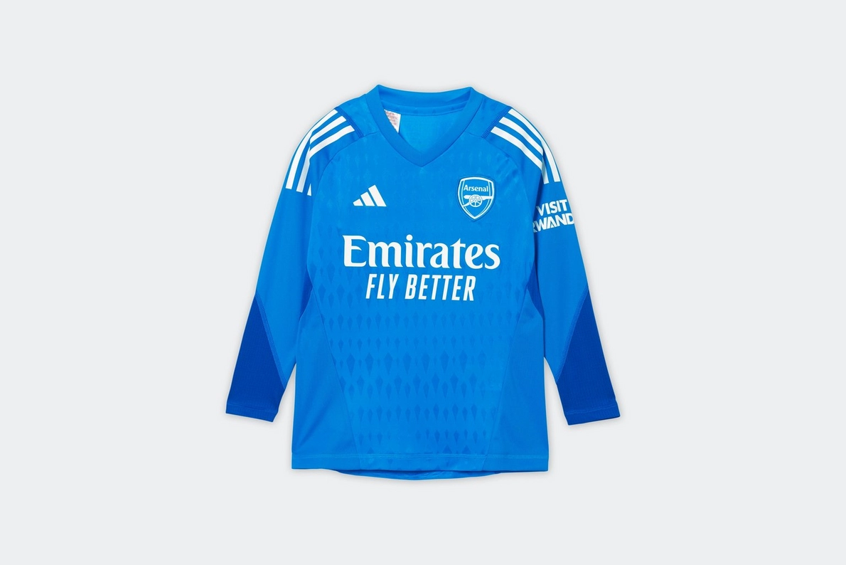 arsenal junior 2324 blaues torwart-langarmtrikot Kategorien für Arsenal-Unterstützer