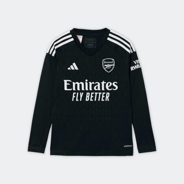 arsenal junior 2324 schwarzes torwart-langarmtrikot Kategorien für Arsenal-Unterstützer